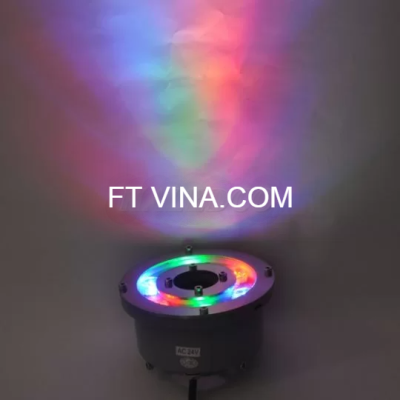 Đèn led âm nước HLUW2-6w RGB